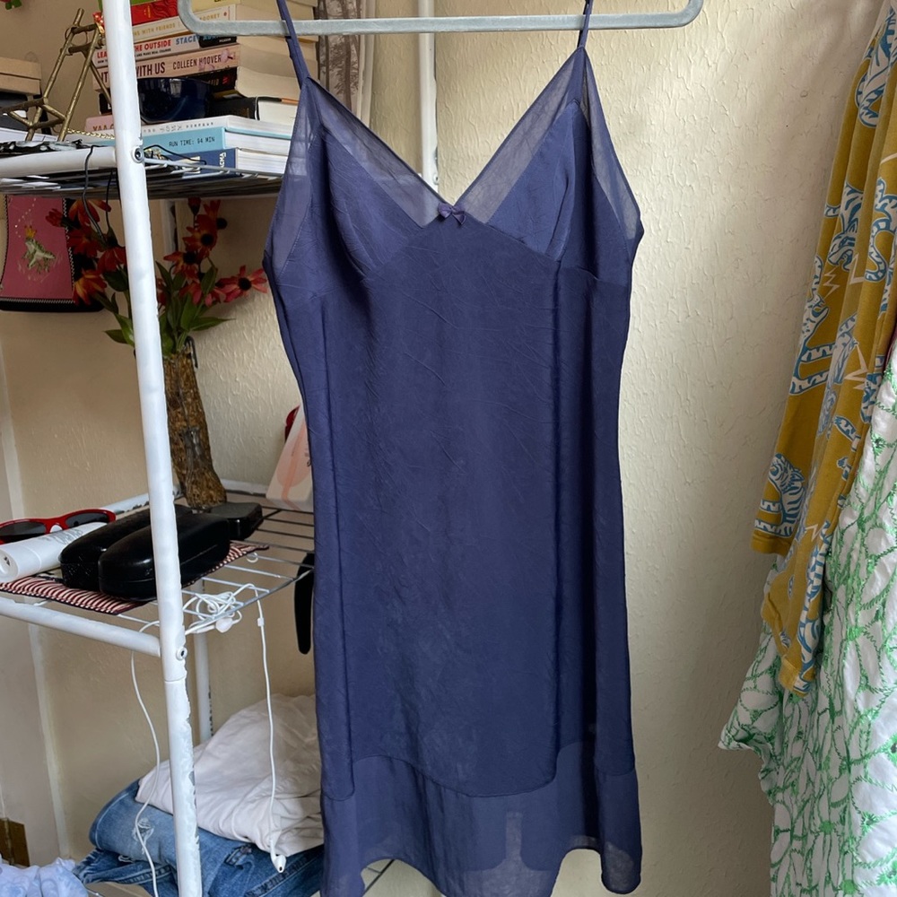 Vintage Victoria's Secret textured slip dress